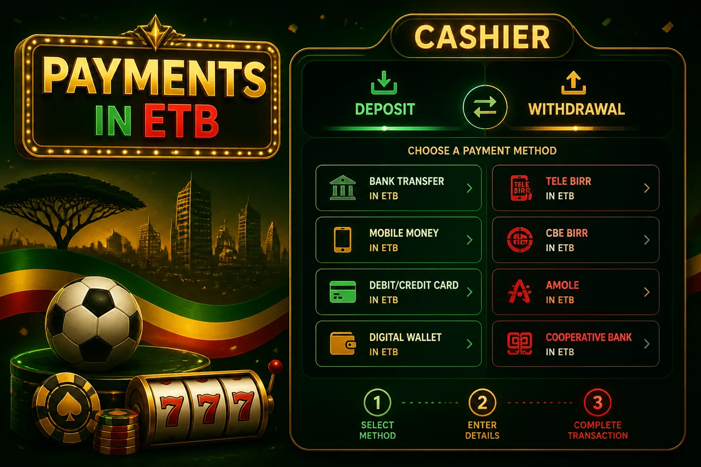 Cashier sequence