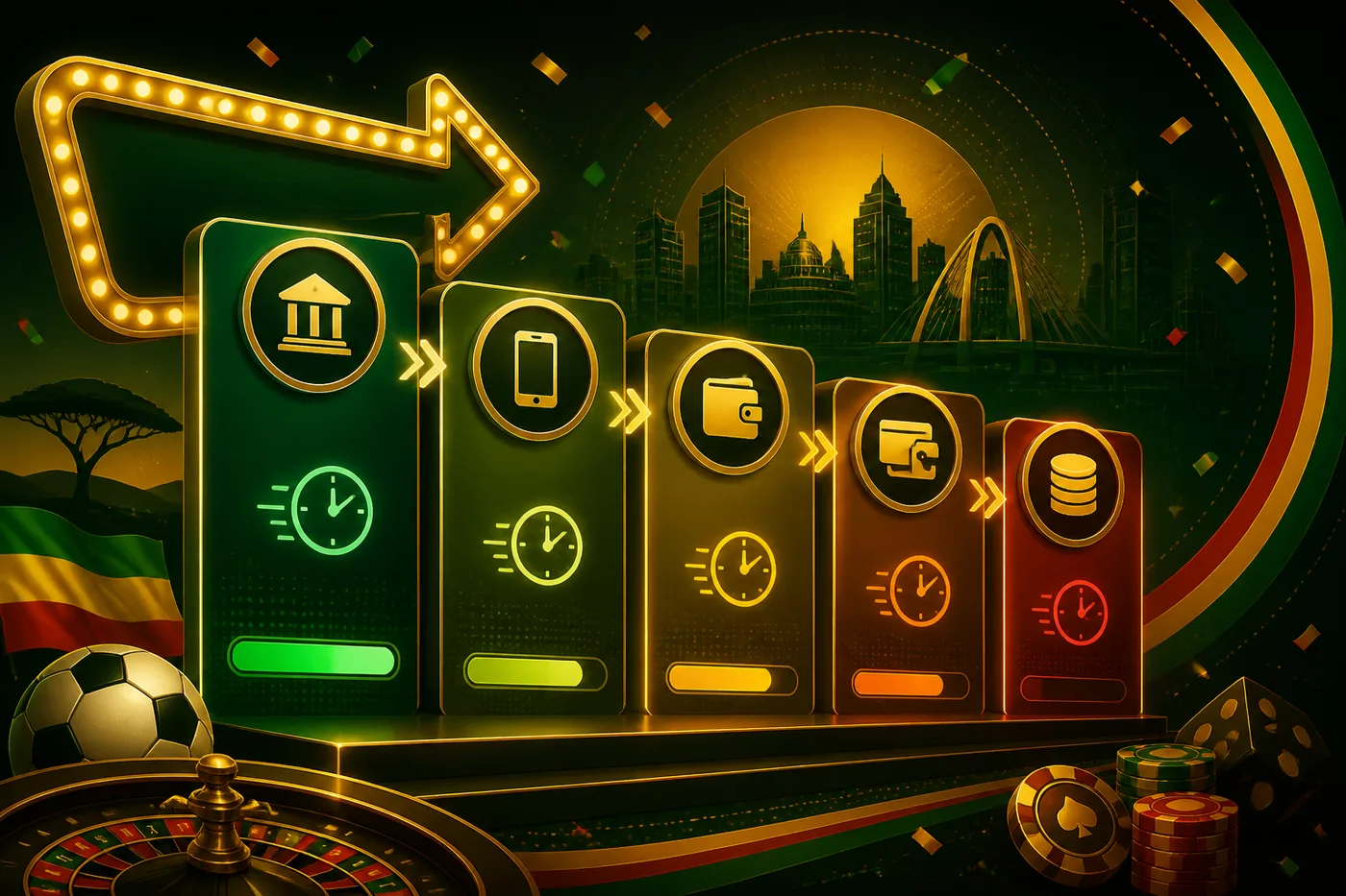 Payout speed by route